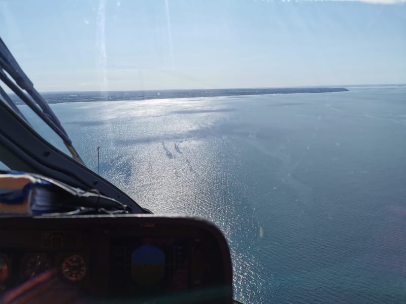 Kite surfeurs en difficulté