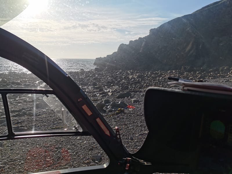 Blessé grave à Bréhat