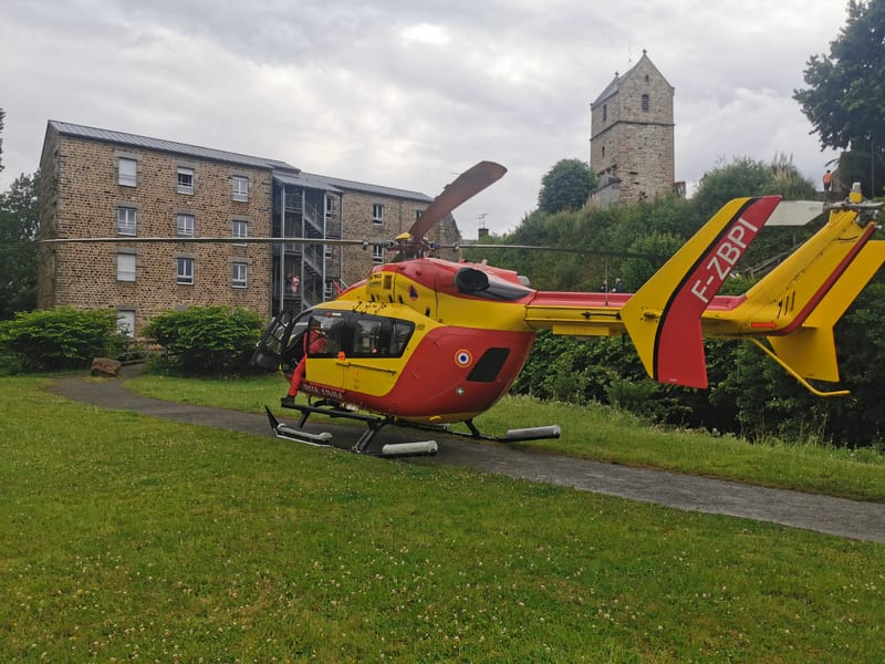 Chute impressionnante d'un enfant