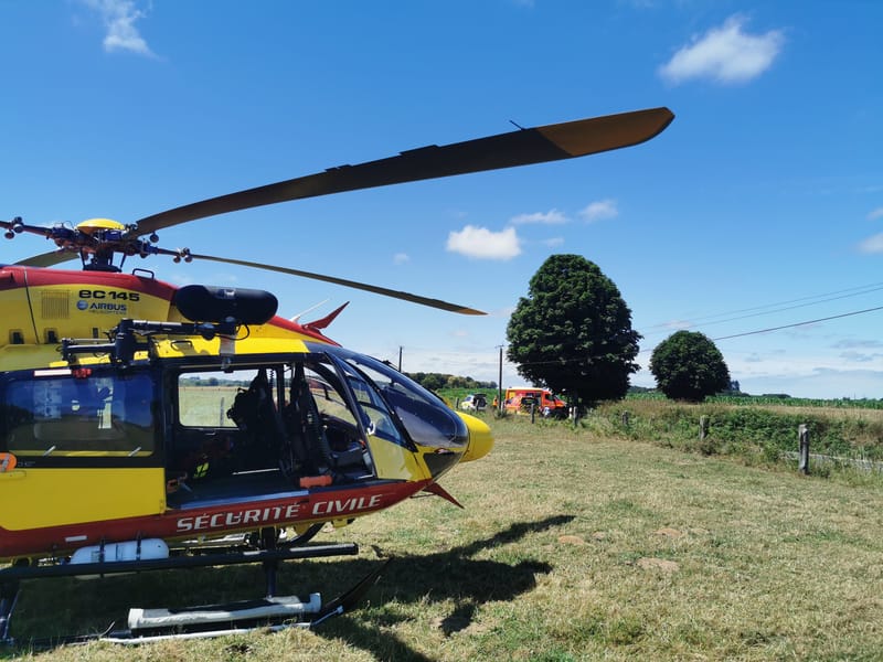 Interventions à Chausey et accident