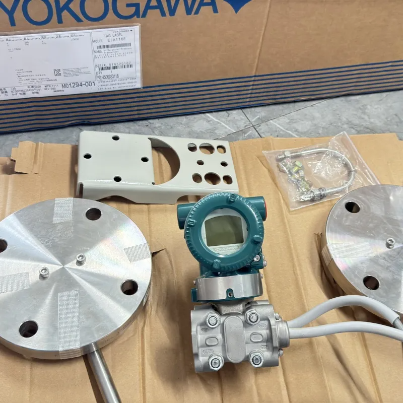 Yokogawa Eja118e Differential Pressure Transmitter with Remote Diaphragm Seals