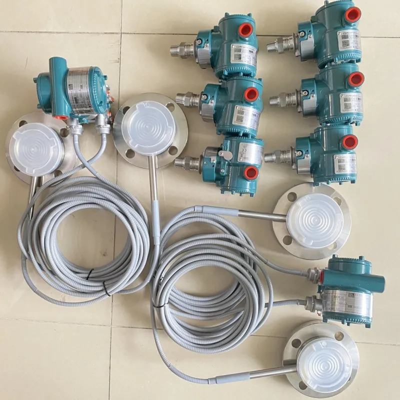 Yokogawa Eja118e Differential Pressure Transmitter with Remote Diaphragm Seals