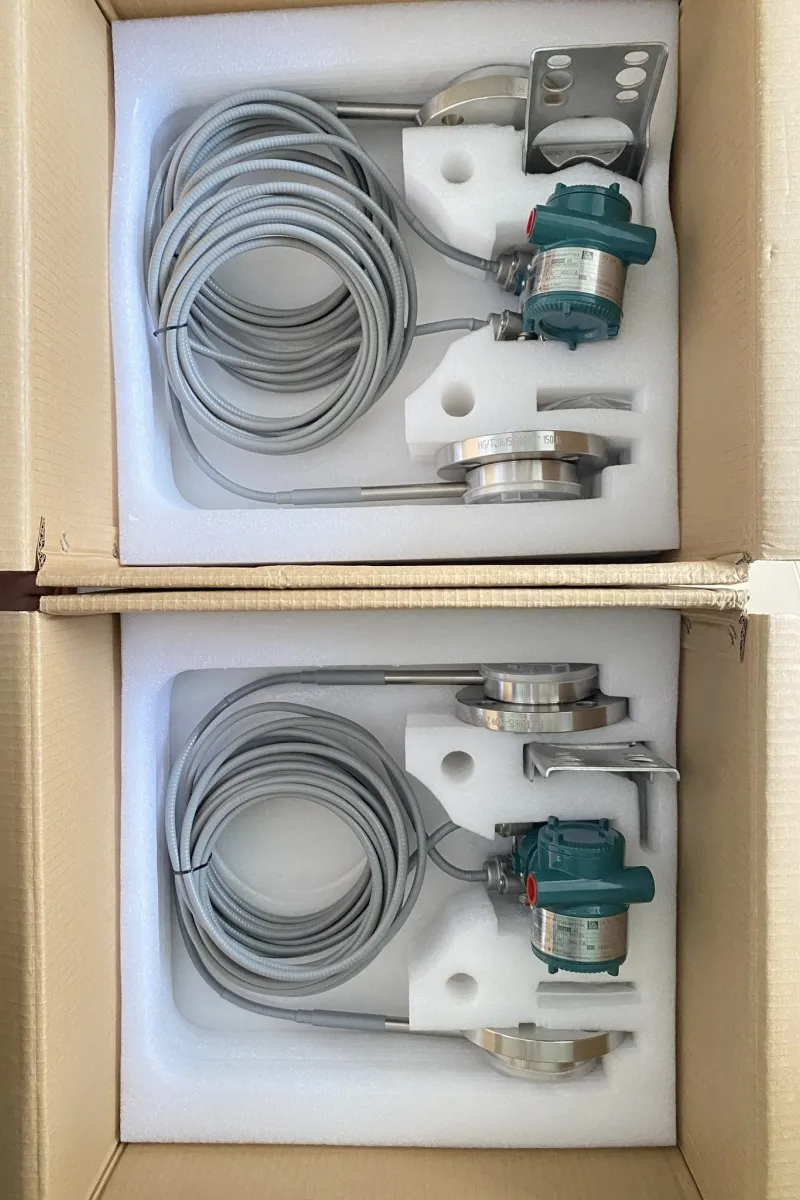 Yokogawa Eja118e Differential Pressure Transmitter with Remote Diaphragm Seals