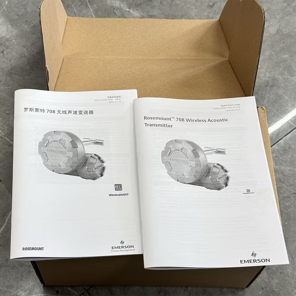 Original Emerson Rosemount 708 Series Wireless Acoustic Transmitter Level Transmitter