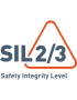 Icon/Logo Security Integrity Level 2/3 (SIL 2/3)