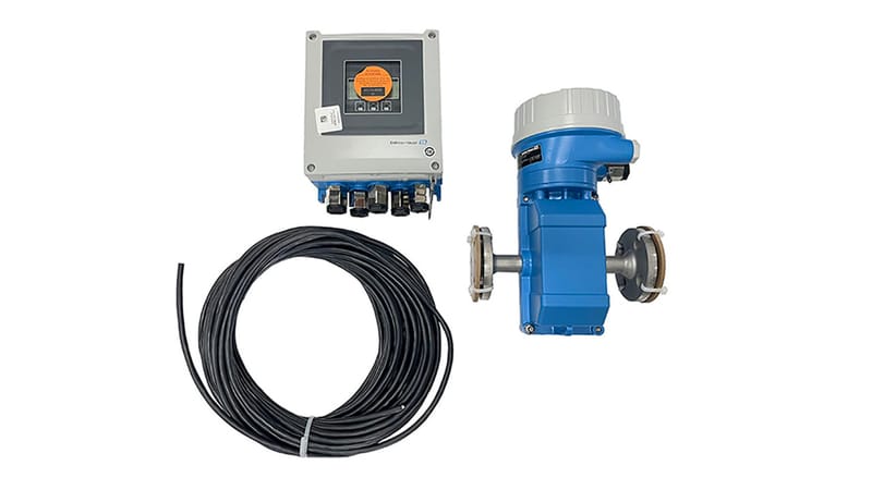 E+H split flow meter