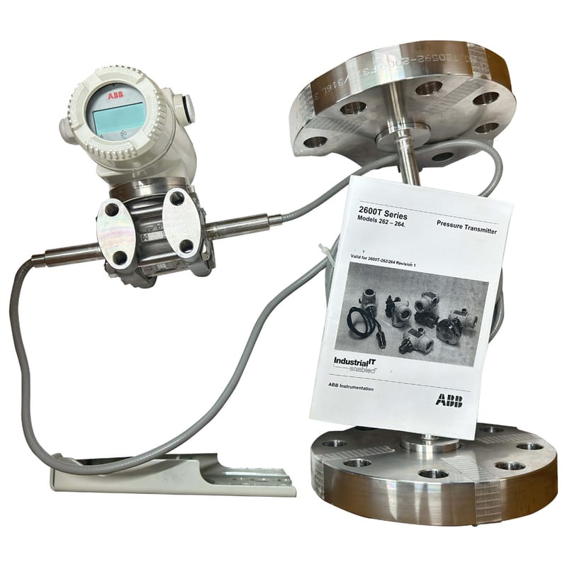 ABB Differential pressure transmitter with remote diaphragm seal 266DRH