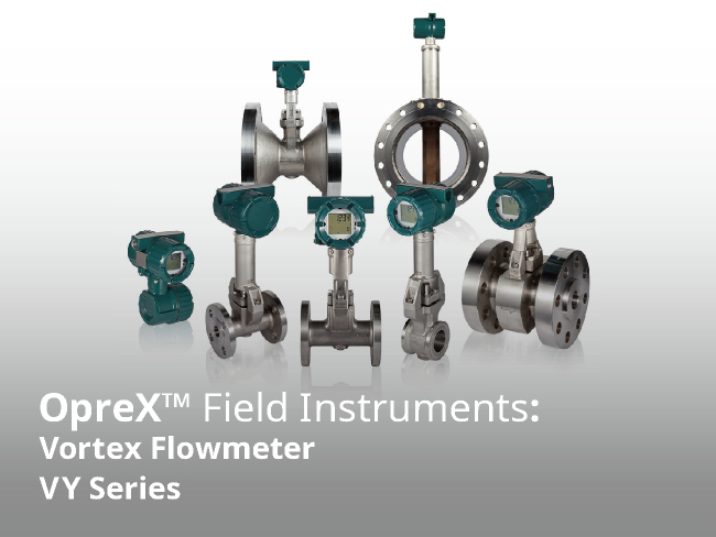 YOKOGAWA Vortex Flowmeter VY Series