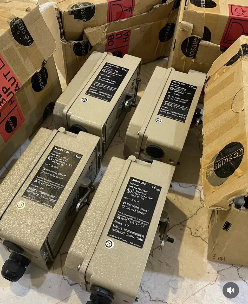 Original and New Samson 3730-1 Electro Pneumatic Positioner for Valve