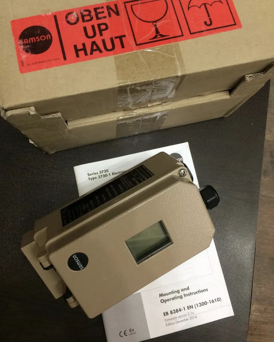 Original and New Samson 3730-2 Electro Pneumatic Positioner