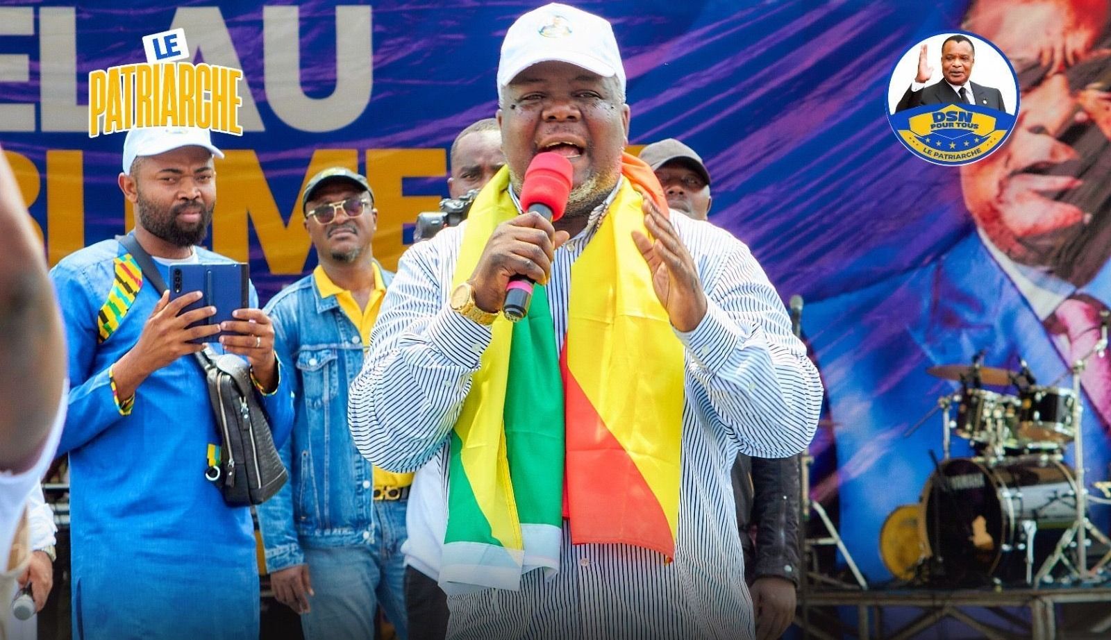 CONFÉRENCE DES DÉLÉGUES DU PATRIACHE: REUNIS AUTOUR D'UN IDÉAL SOUTENIR DÉNIS SASSOU-N'GUESSO POUR MARS 2026