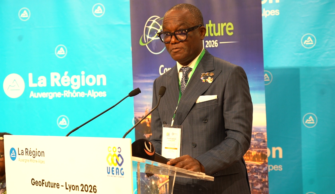 Le Dr. Brice Voltaire ETOU OBAMI a pris part, ce lundi 27 avril 2026 au Congrès international GeoFuture Lyon 2026, consacré aux partenariats scientifiques et à l’investissement durable.