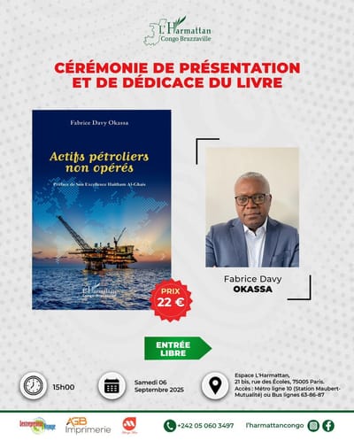 "Actifs pétroliers non opérés" de Fabrice Davy Okassa