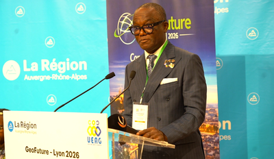 Le Dr. Brice Voltaire ETOU OBAMI a pris part, ce lundi 27 avril 2026 au Congrès international GeoFuture Lyon 2026, consacré aux partenariats scientifiques et à l’investissement durable.