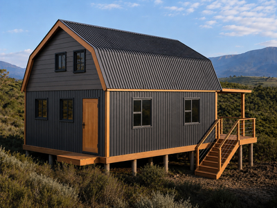 GAMBREL COMPACT COTTAGE