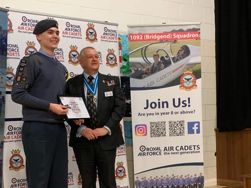 High Flying Cadets At Annual Awards