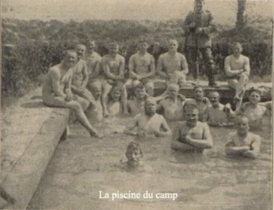 Dans le Camp « Wegekreuz » de la Compagnie Médicale 50