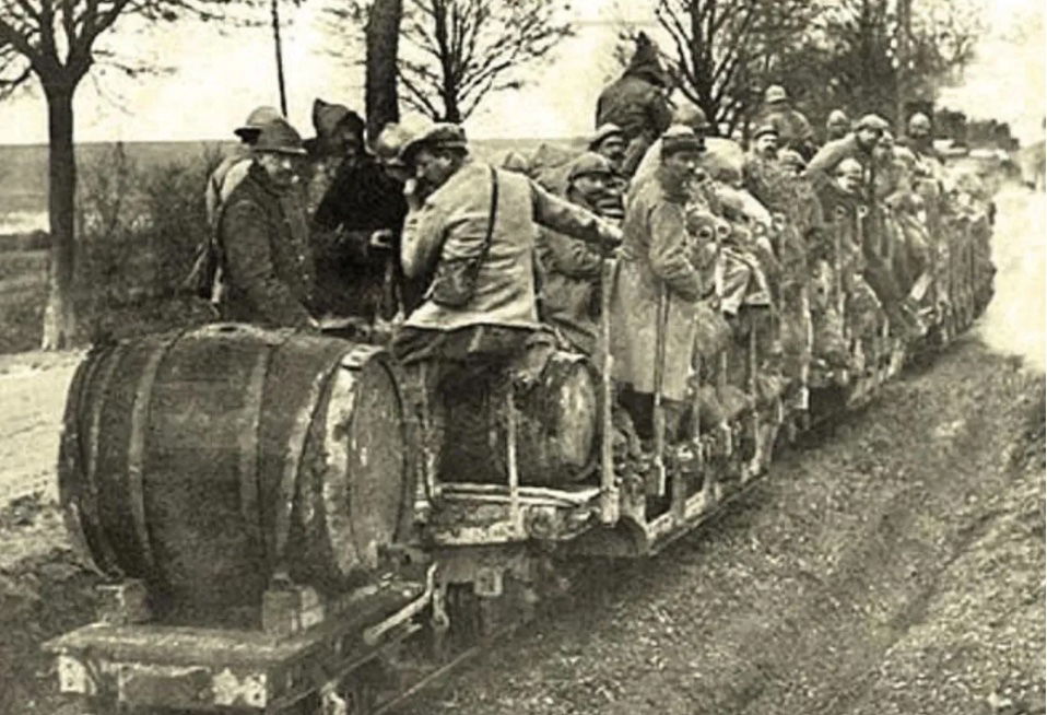 Les rations de vivres de nos soldats