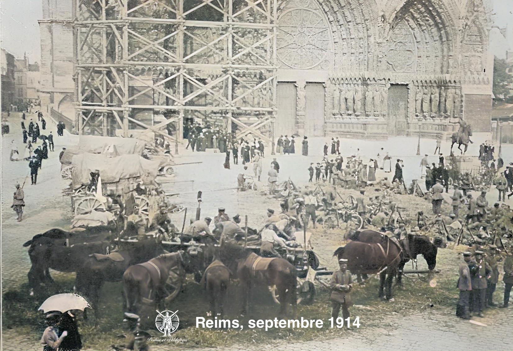 La courte occupation de Reims