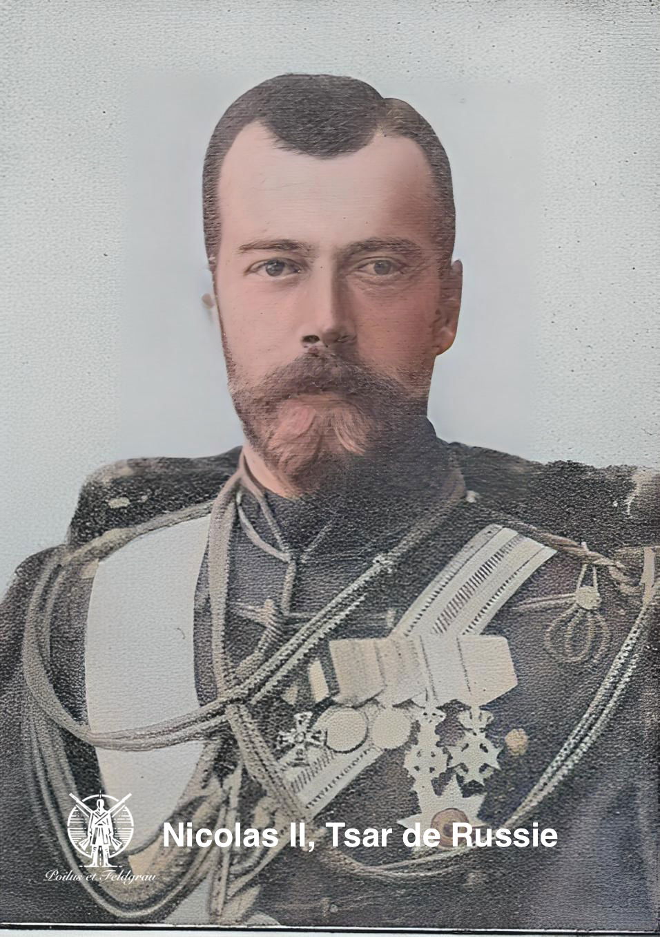 Les Allemands et Nicolas II, Tsar de Russie