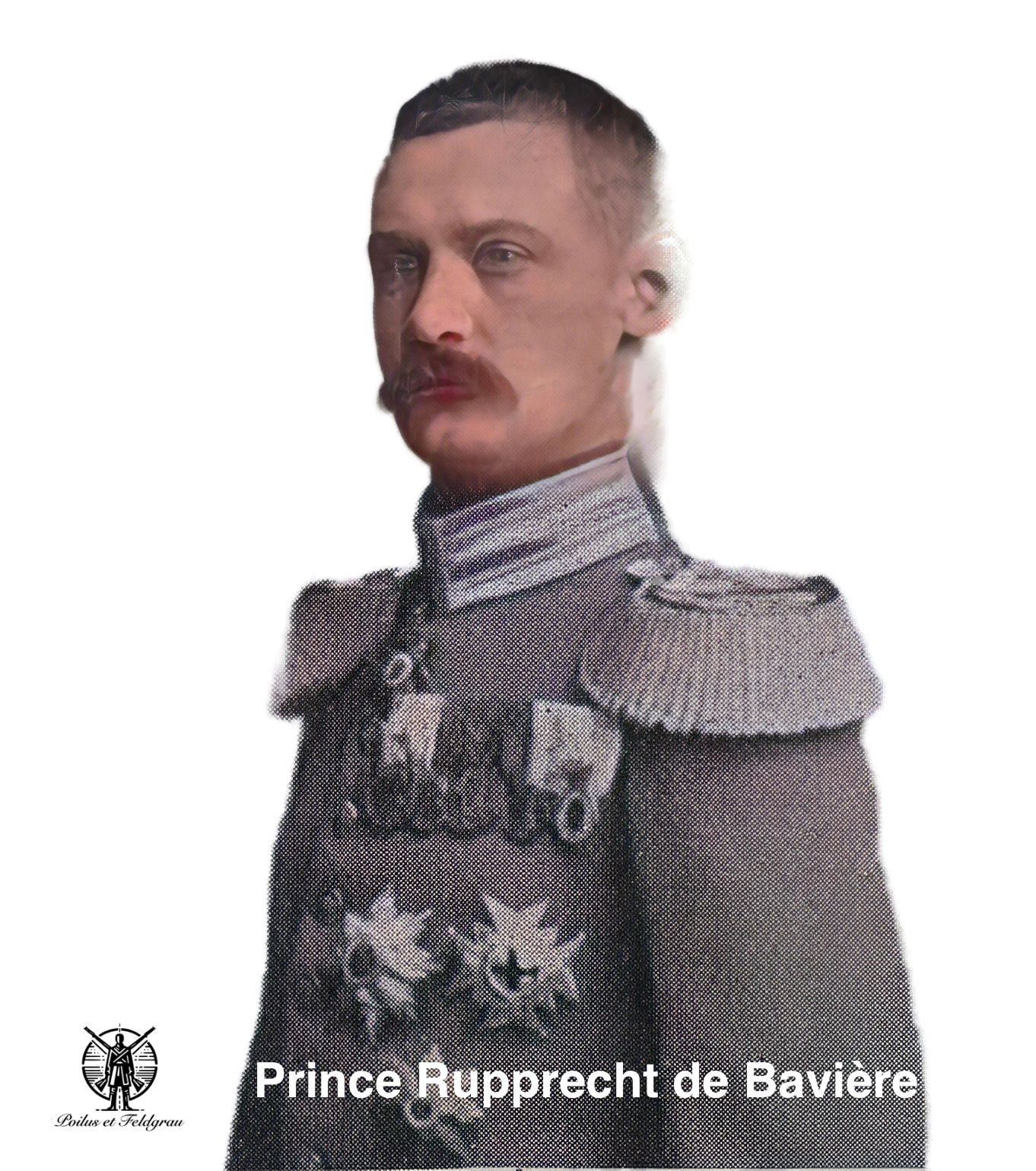 Le prince héritier Rupprecht de Bavière, vainqueur de Metz