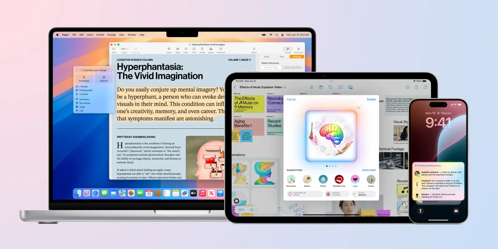 Prime beta di iOS 18.1 e macOS Sequoia 15.1 riservate ai dispositivi con Apple Intelligence