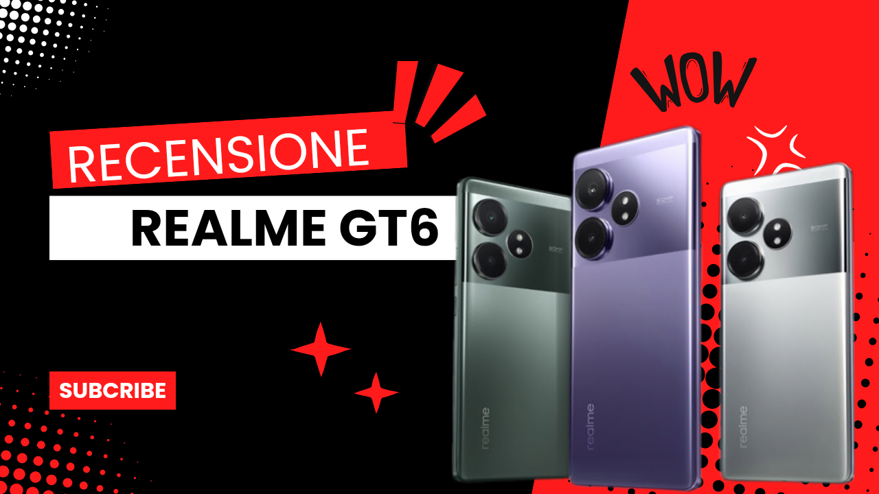 Recensione REALME GT6