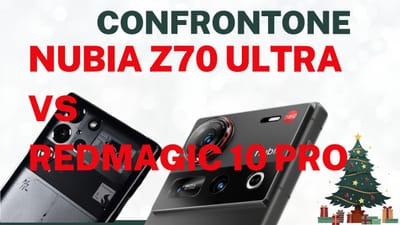 Confronto Nubia Z70 Ultra vs REDMAGIC 10 Pro