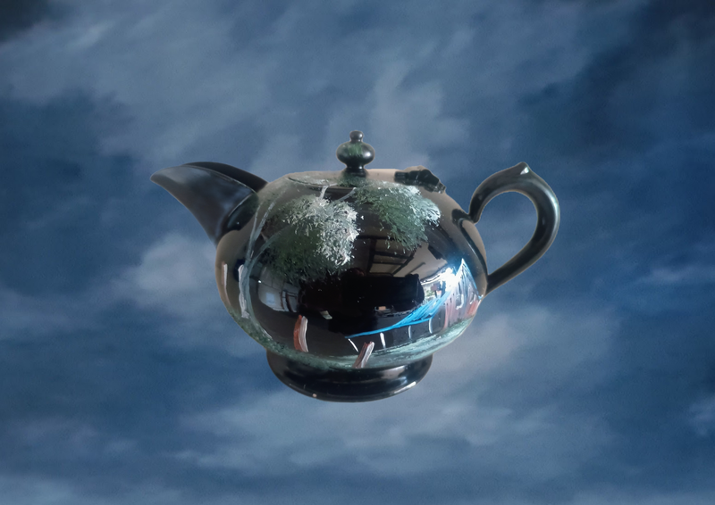 12. Teapot, Silver.  $45