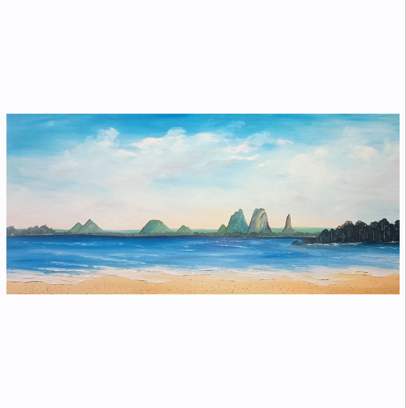 35. Glass House Mts. $150