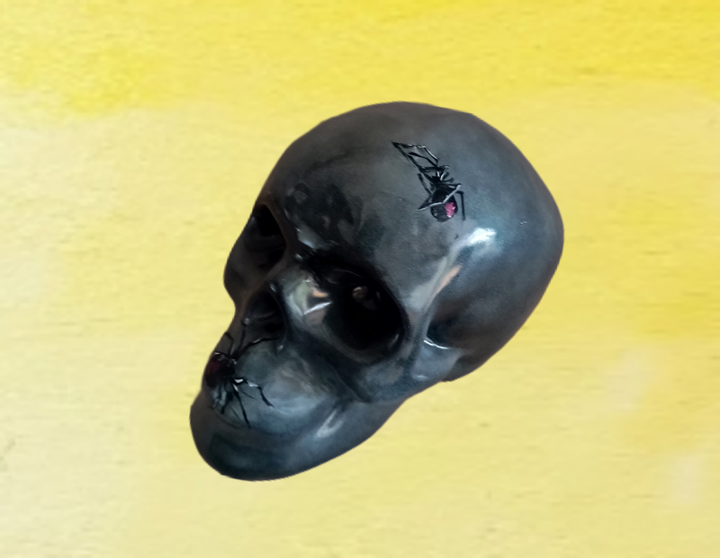 17. Ceramic Skull.  $45