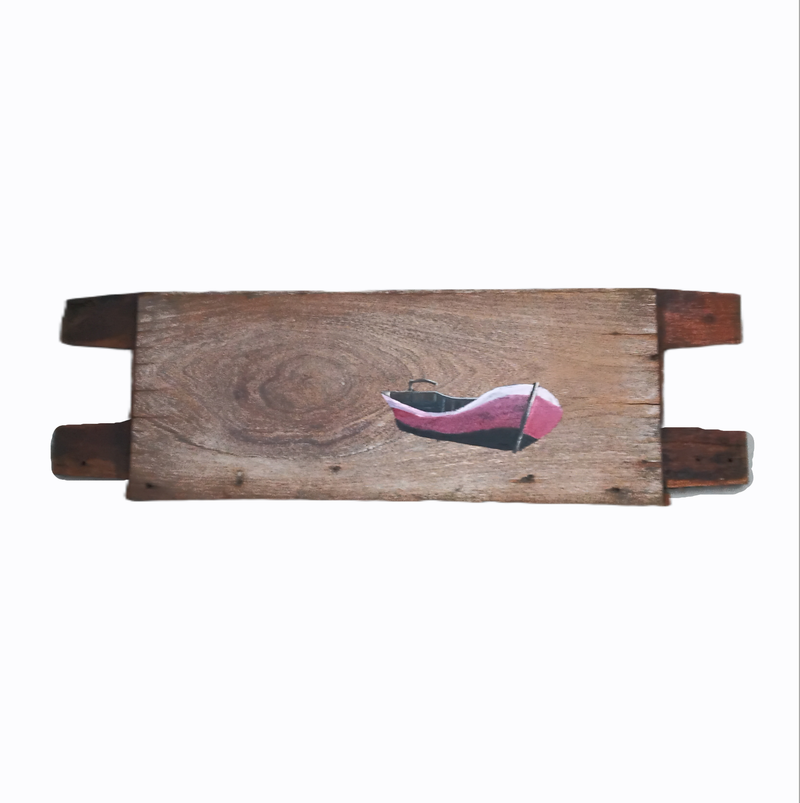 Part of old timber door.