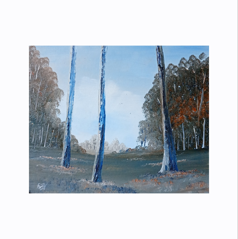 1.  Blue trees $45