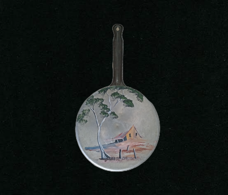 28. Tin frying pan $45