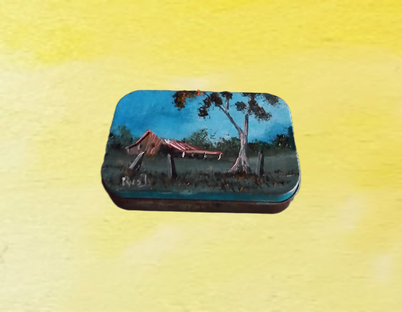 16. Strepsil tin. $35