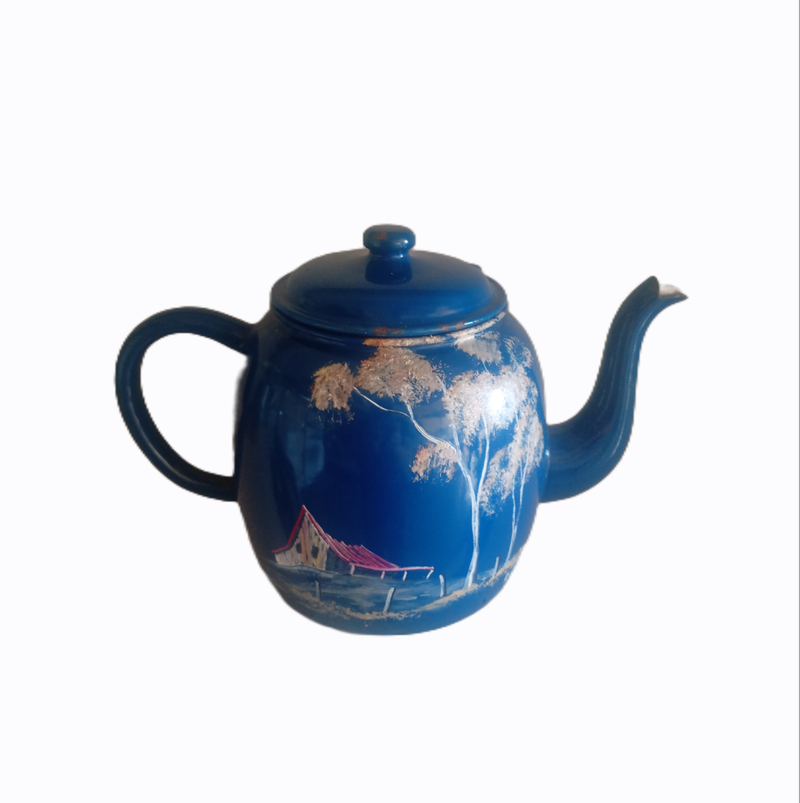 5. Enamel tea pot $65