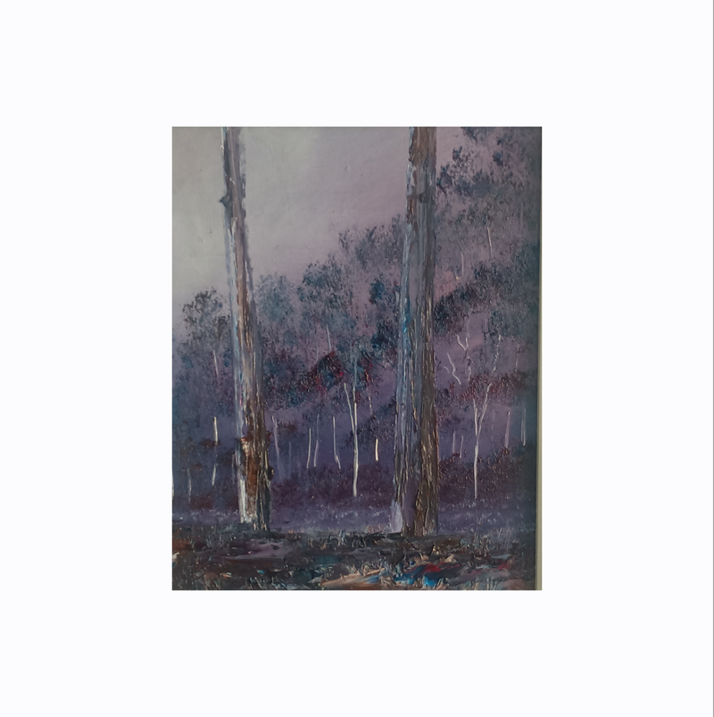 4. Evening Forest. $65