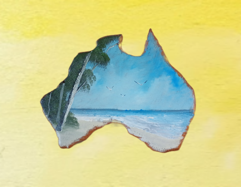 3. Australia $45