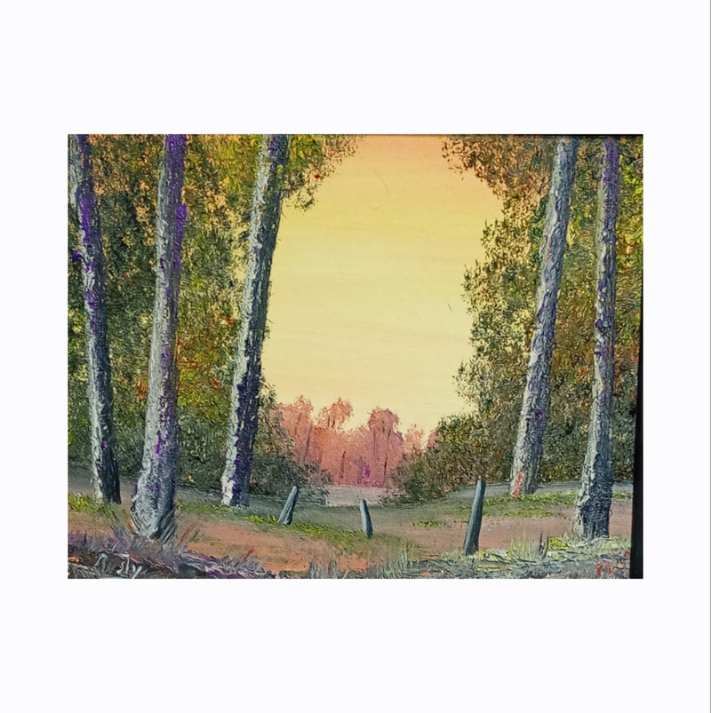 11. Morning trees. $45