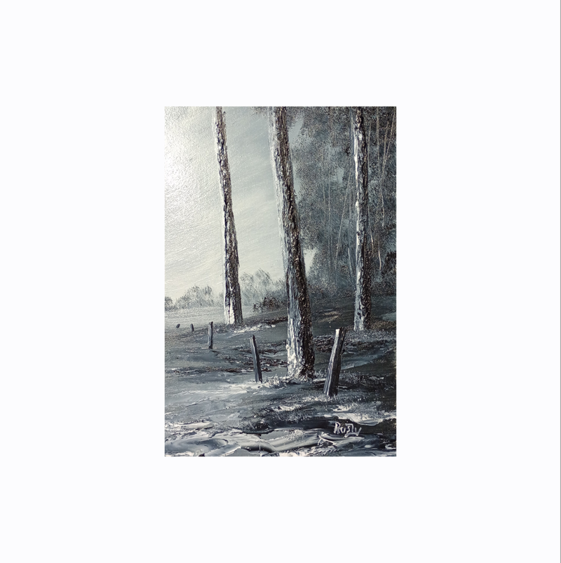 14. Grey forest 1. Sold.