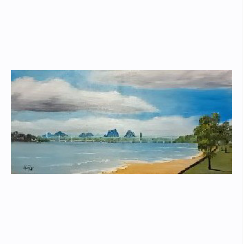 12. Bribie Bridge. $75