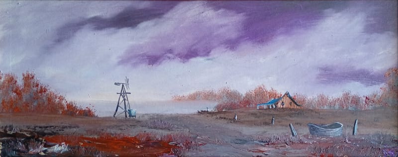 15. Rural Evening. $55