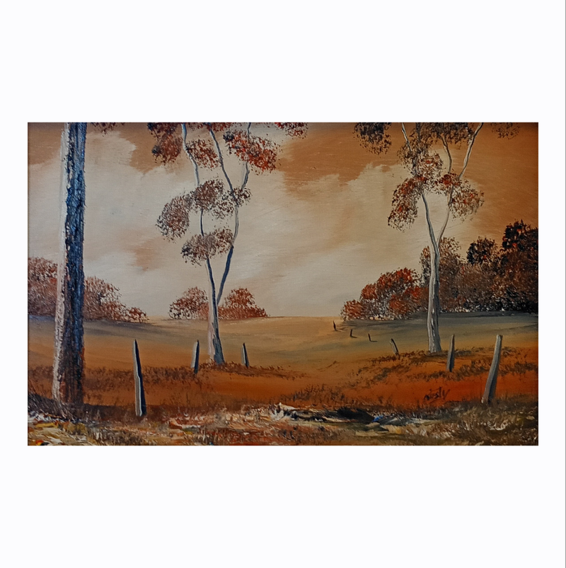 25. Bush scene. Sold