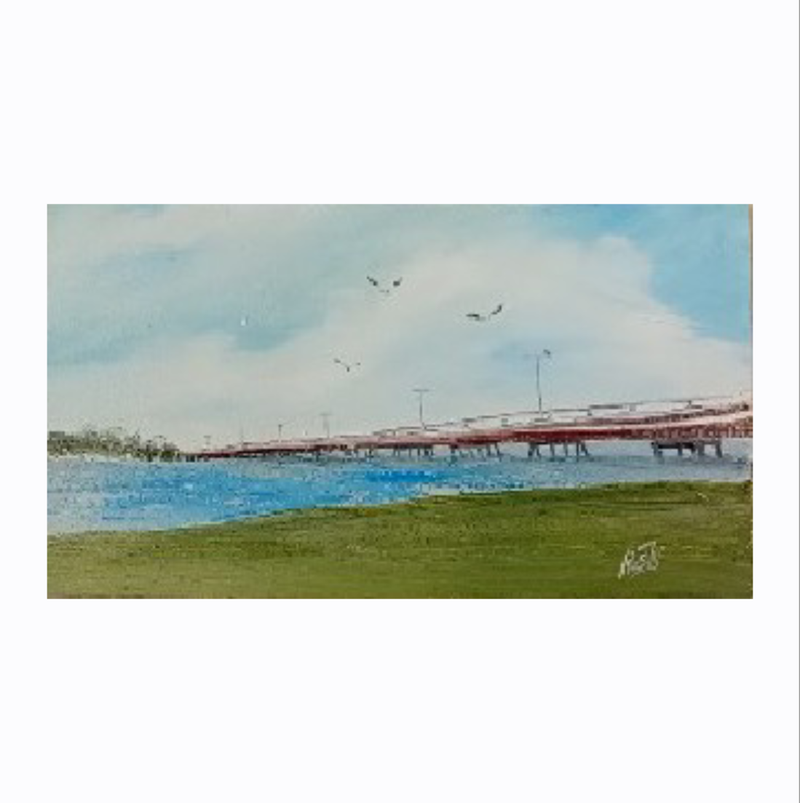 24. Bribie Bridge. $65