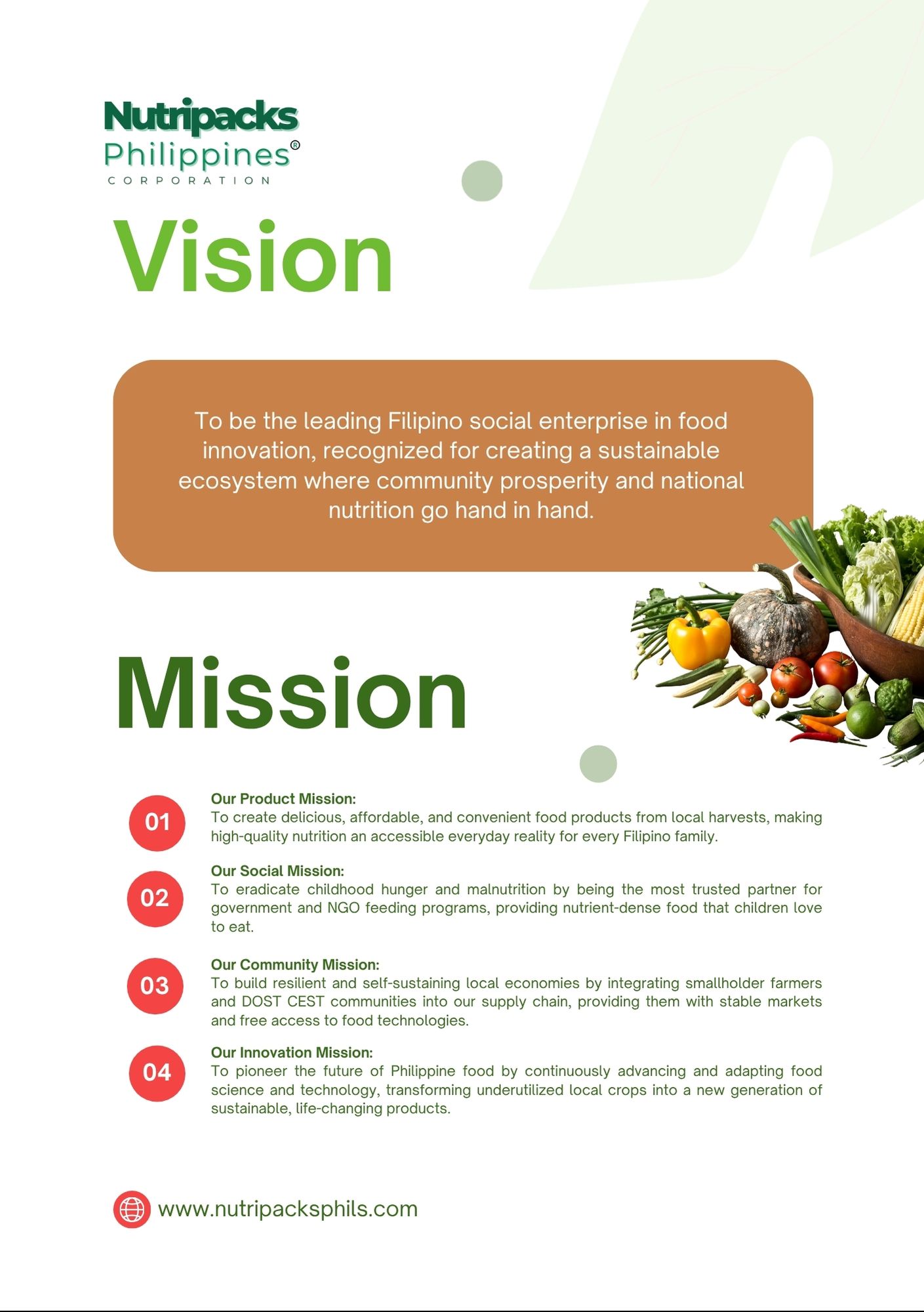 Our Vision & Mission