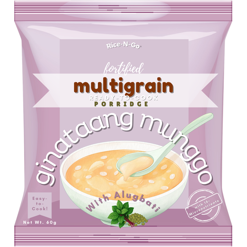 Rice-N-Go® RTC Ginataang Munggo with Alugbati Multigrain Por
