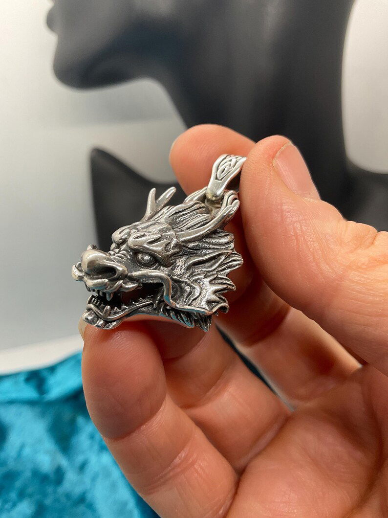 Chunky, Bearded Dragon Pendant.