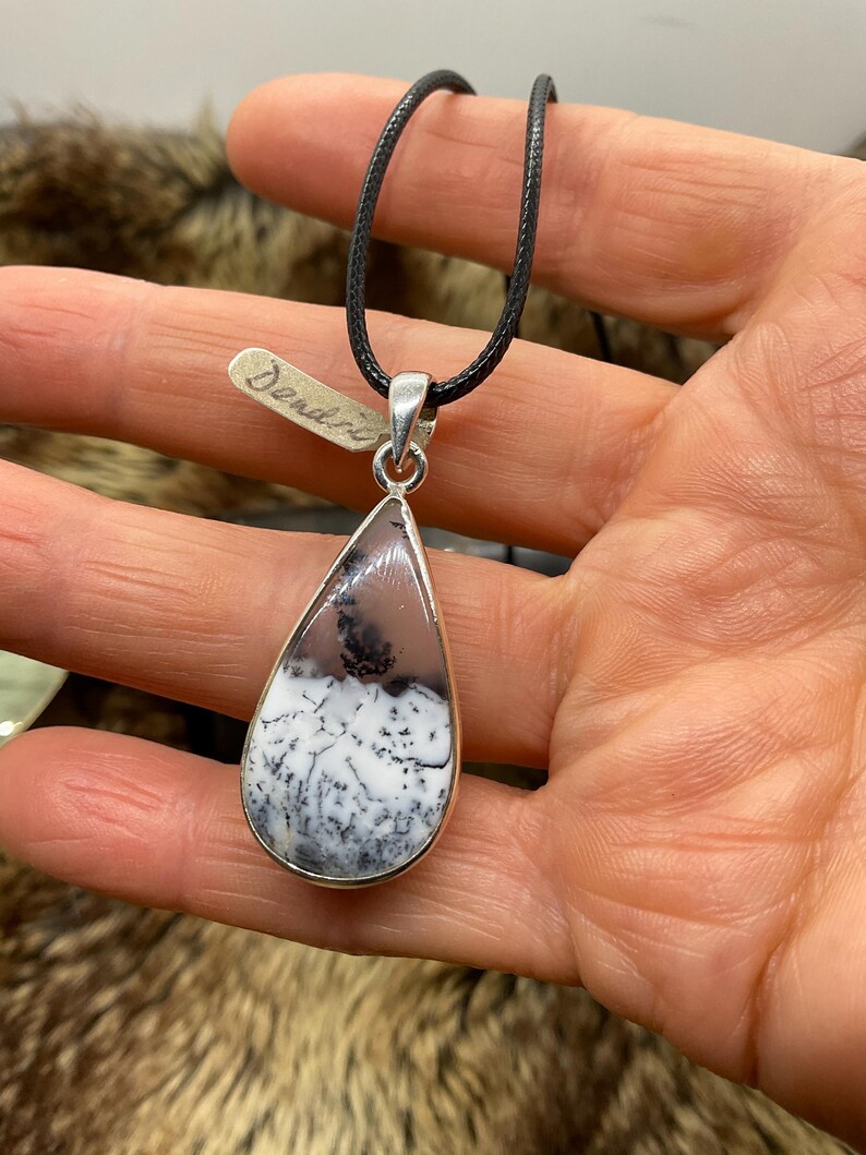Dendric Opal pendant