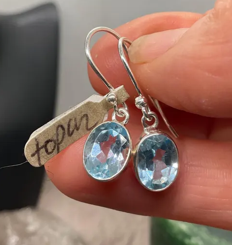 Topaz Earrings