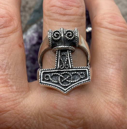 Thors Hammer Viking ring